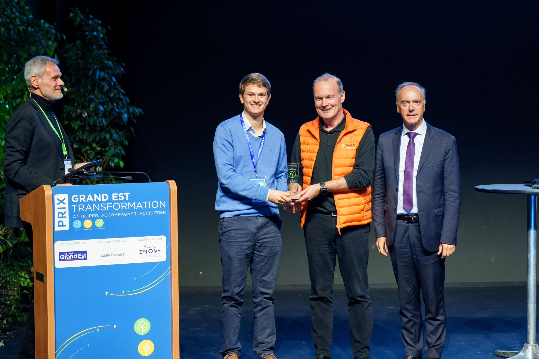 Remise du Prix Grand Est Transformation Environnement 