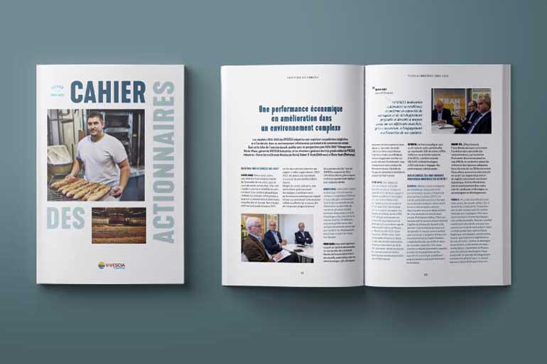 cahier des actionnaire